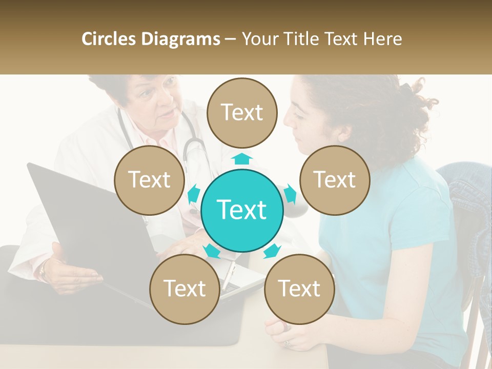 Discussion Stethoscope Examination PowerPoint Template
