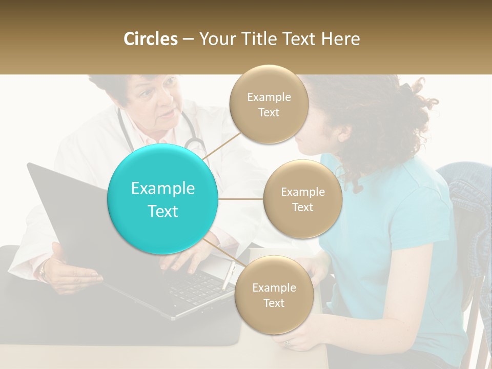 Discussion Stethoscope Examination PowerPoint Template