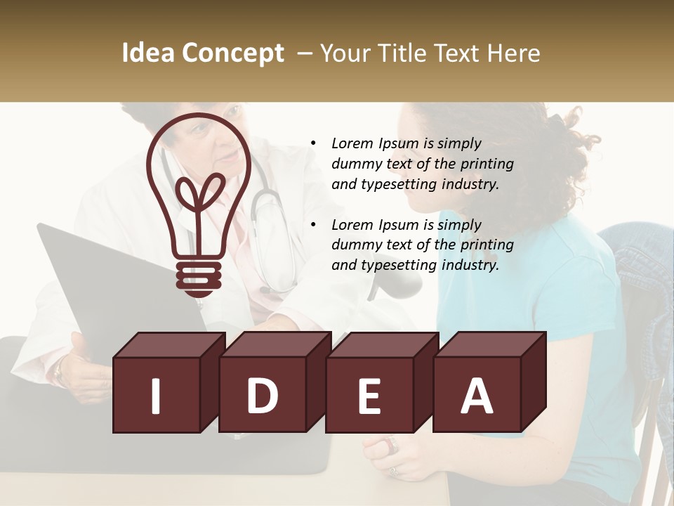 Discussion Stethoscope Examination PowerPoint Template