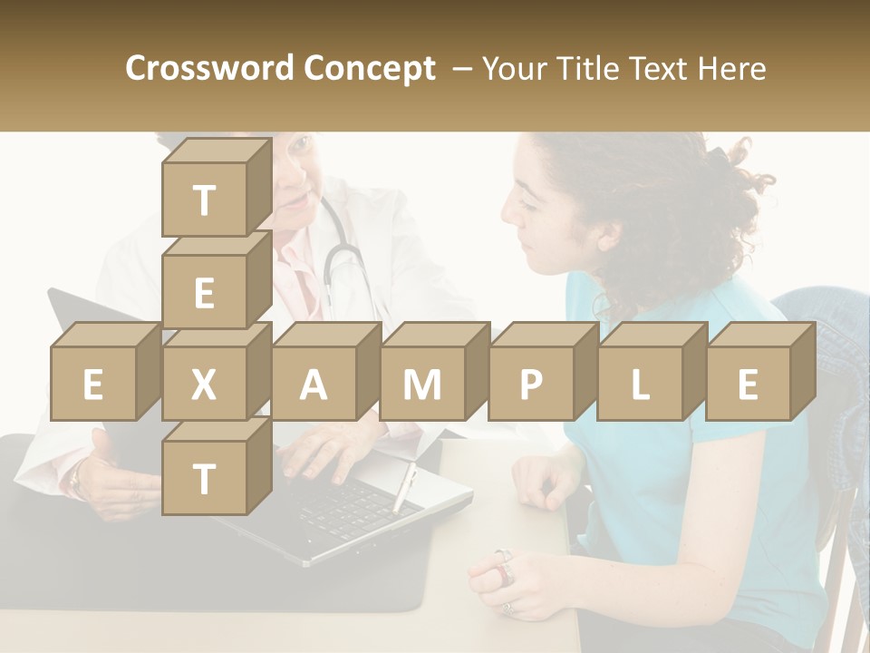 Discussion Stethoscope Examination PowerPoint Template
