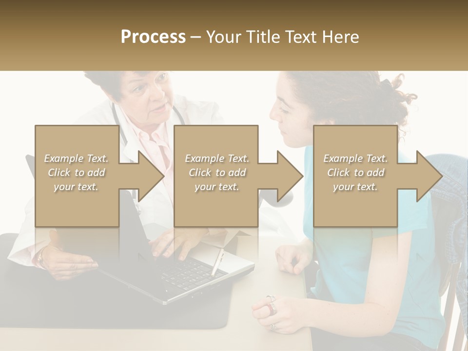 Discussion Stethoscope Examination PowerPoint Template