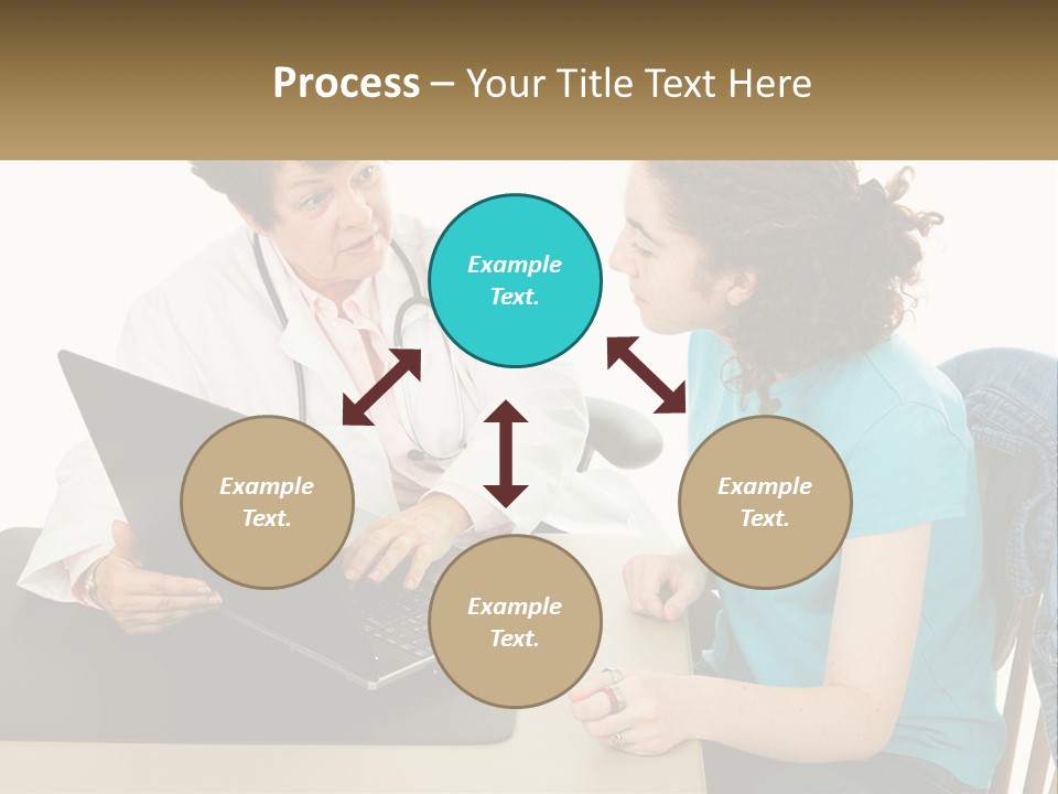 Discussion Stethoscope Examination PowerPoint Template