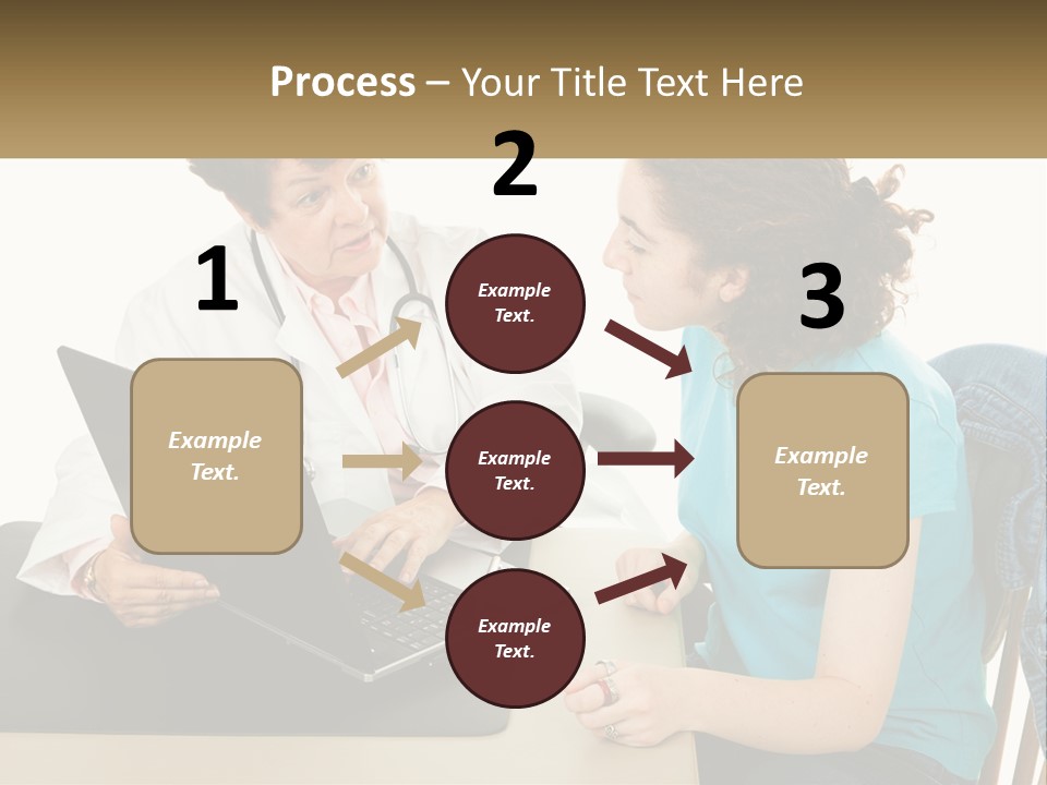 Discussion Stethoscope Examination PowerPoint Template
