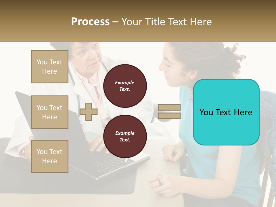 Discussion Stethoscope Examination PowerPoint Template