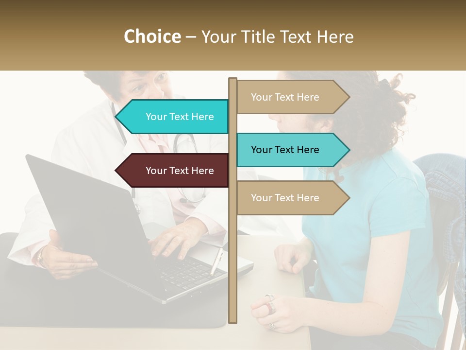 Discussion Stethoscope Examination PowerPoint Template