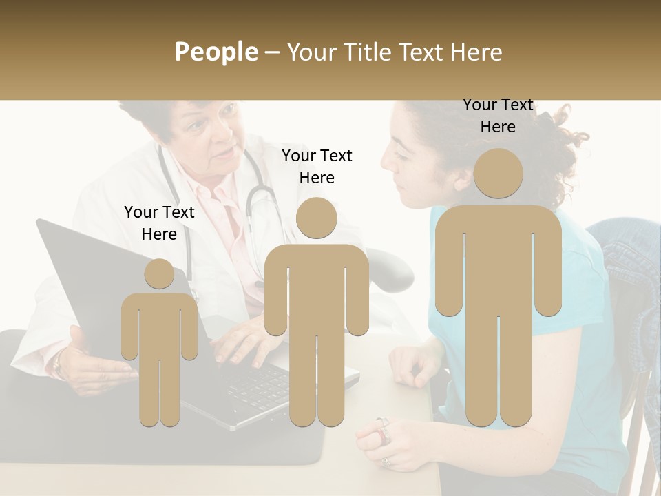 Discussion Stethoscope Examination PowerPoint Template