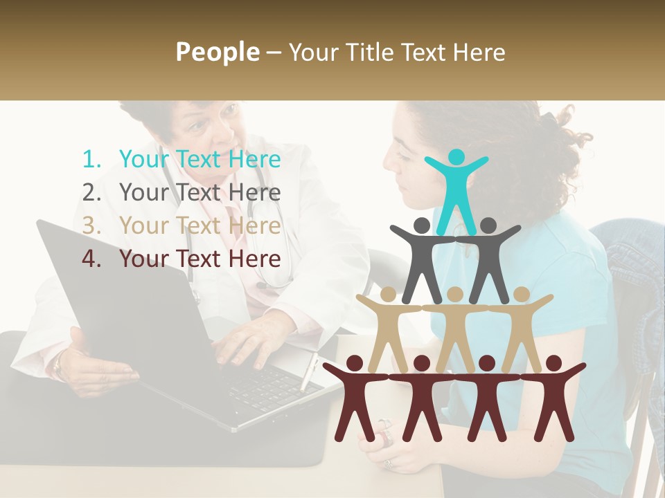 Discussion Stethoscope Examination PowerPoint Template