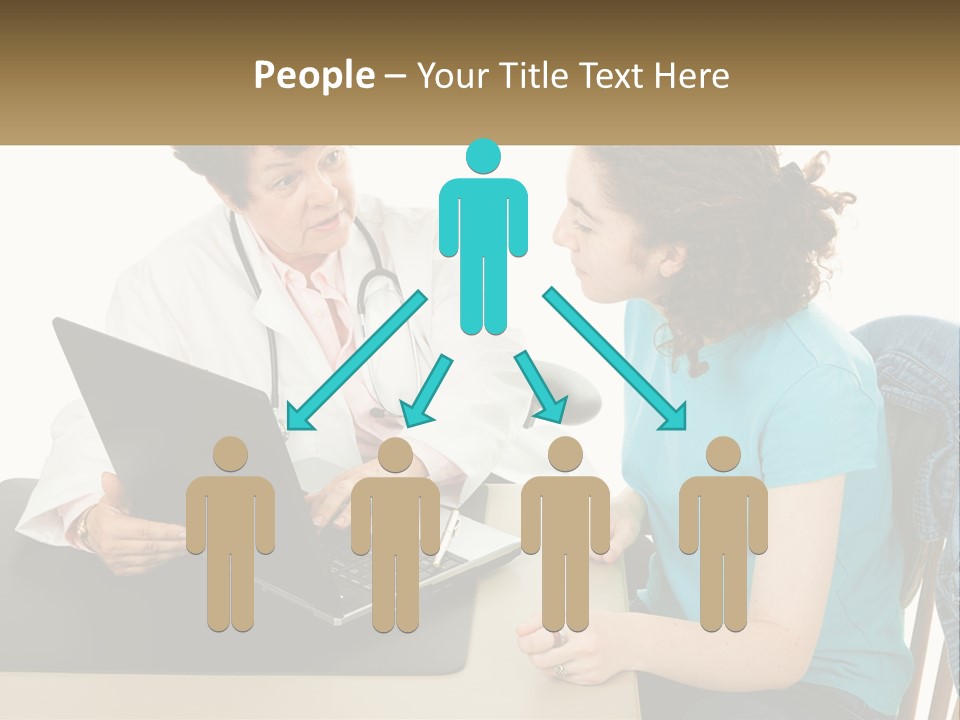 Discussion Stethoscope Examination PowerPoint Template