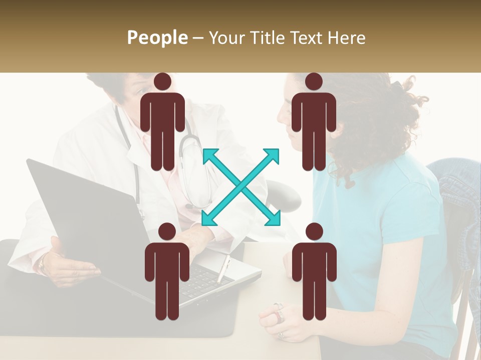 Discussion Stethoscope Examination PowerPoint Template