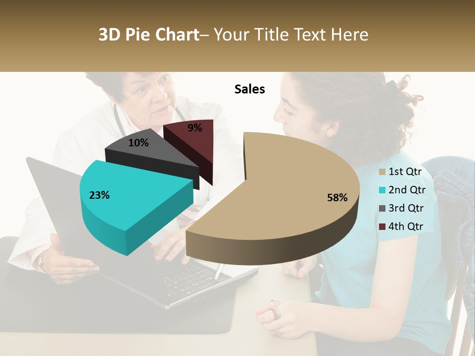 Discussion Stethoscope Examination PowerPoint Template