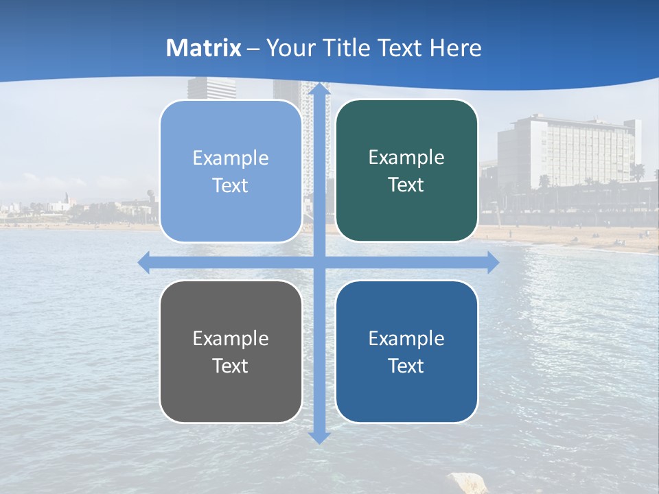 Rest Turquoise Cloud PowerPoint Template