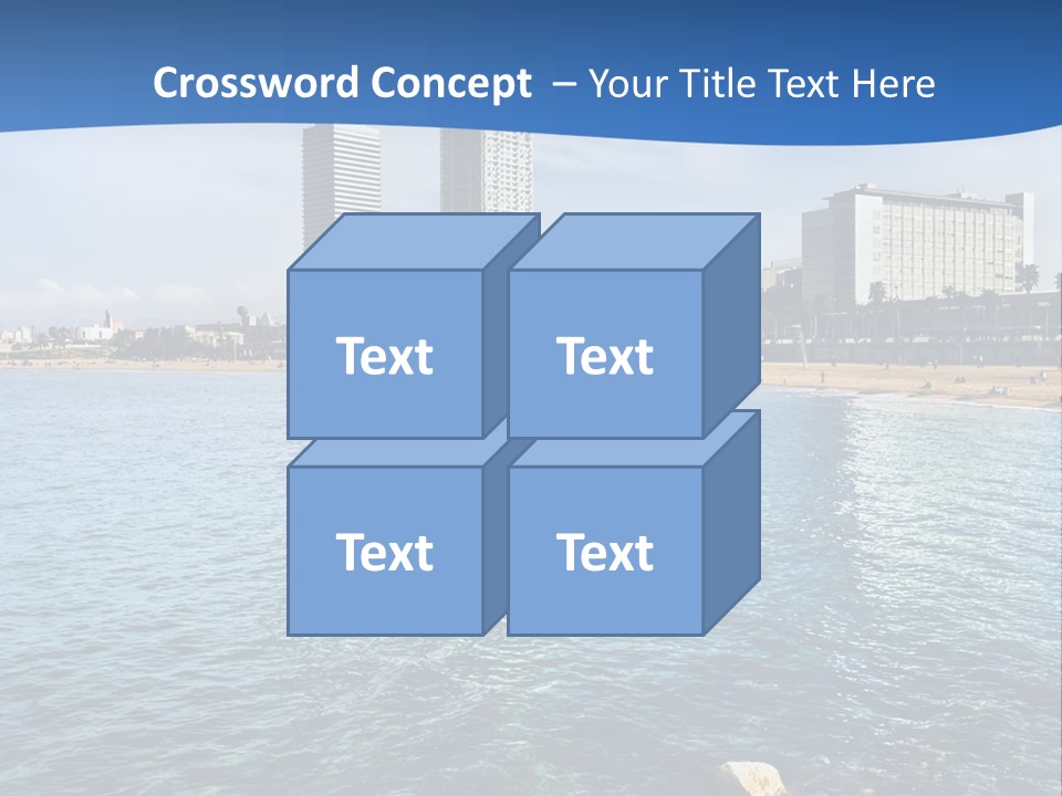 Rest Turquoise Cloud PowerPoint Template