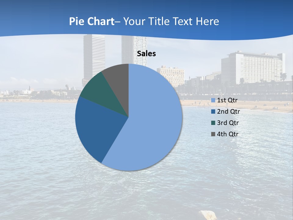 Rest Turquoise Cloud PowerPoint Template