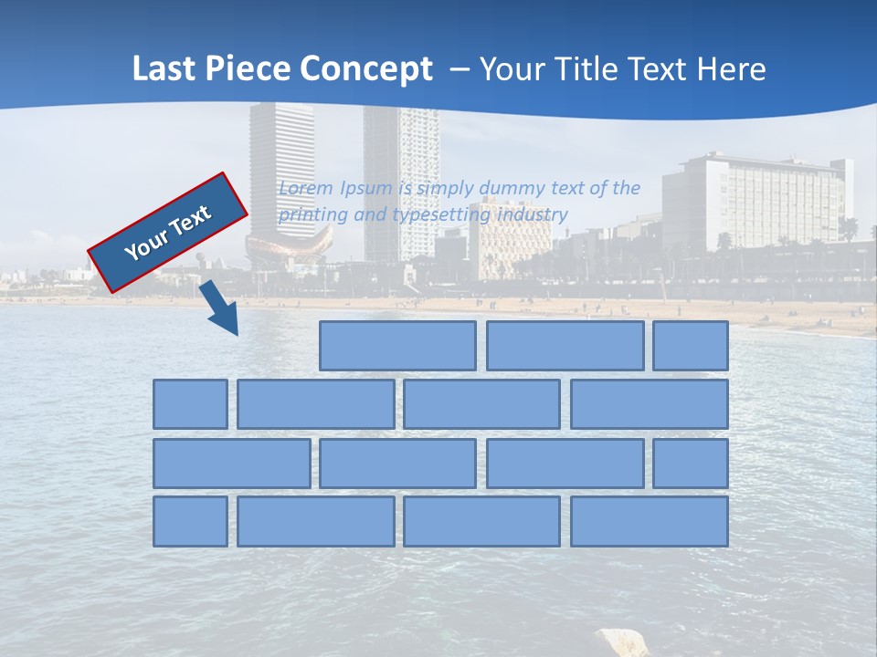Rest Turquoise Cloud PowerPoint Template