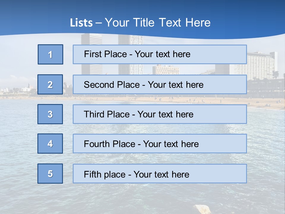 Rest Turquoise Cloud PowerPoint Template