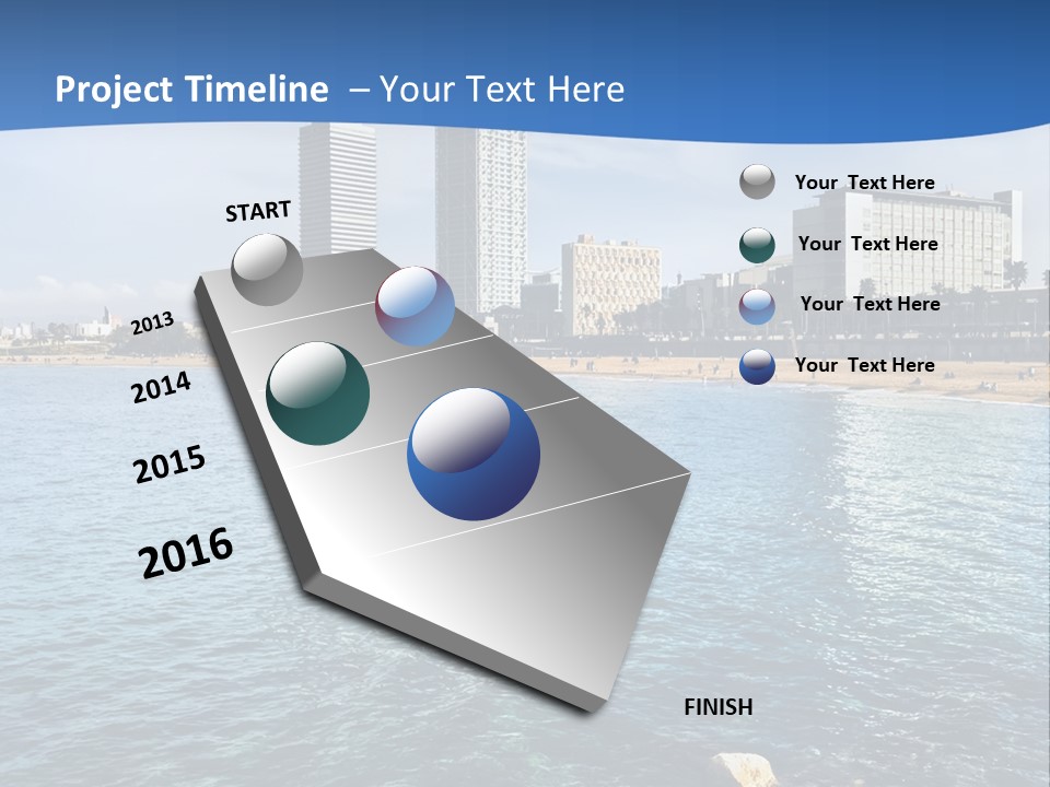 Rest Turquoise Cloud PowerPoint Template