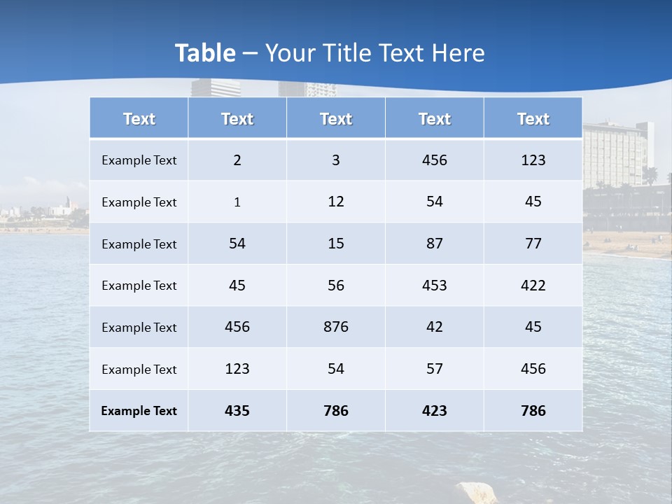 Rest Turquoise Cloud PowerPoint Template