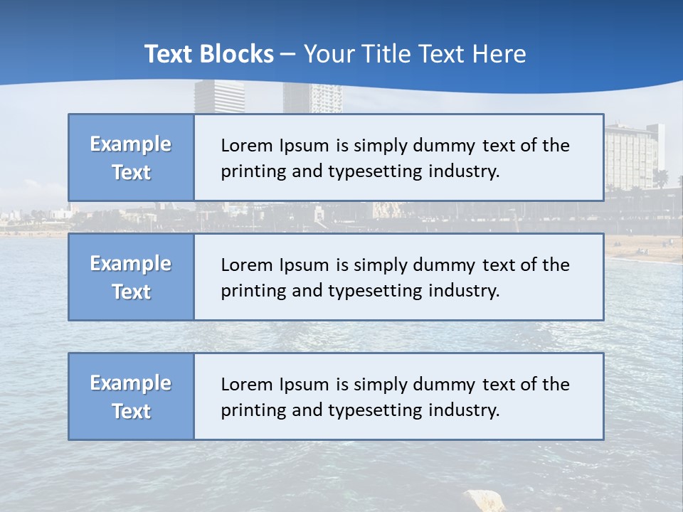 Rest Turquoise Cloud PowerPoint Template