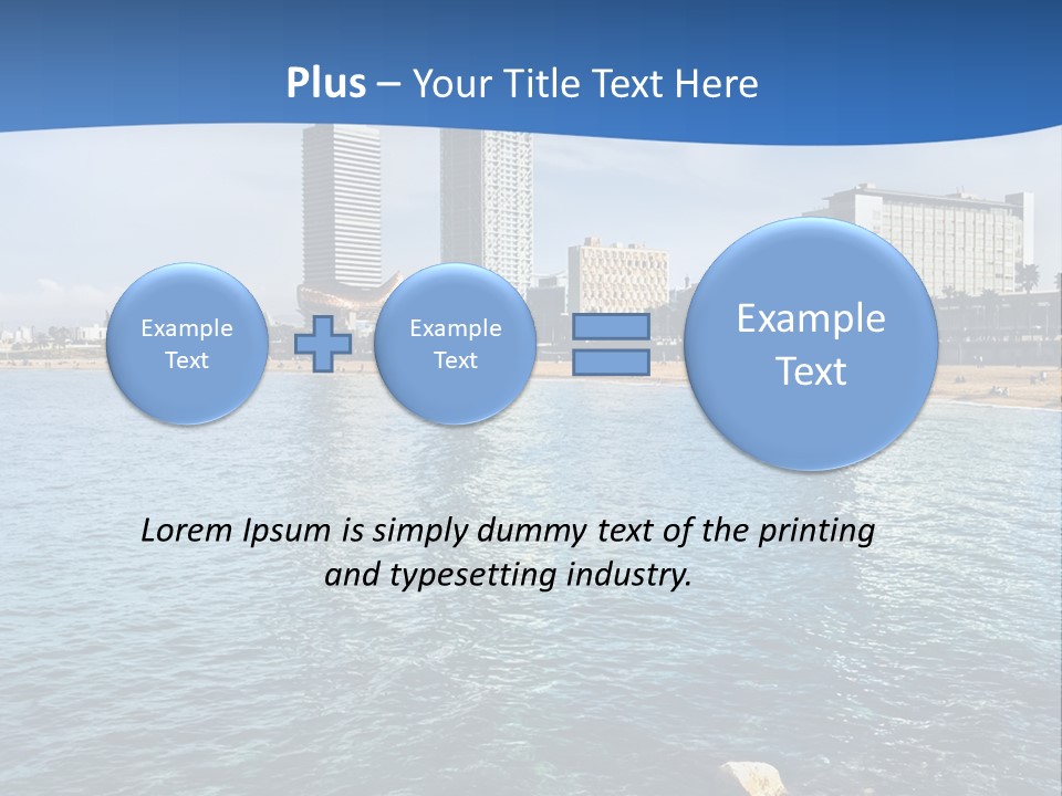 Rest Turquoise Cloud PowerPoint Template