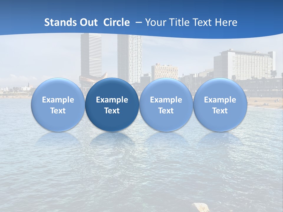 Rest Turquoise Cloud PowerPoint Template