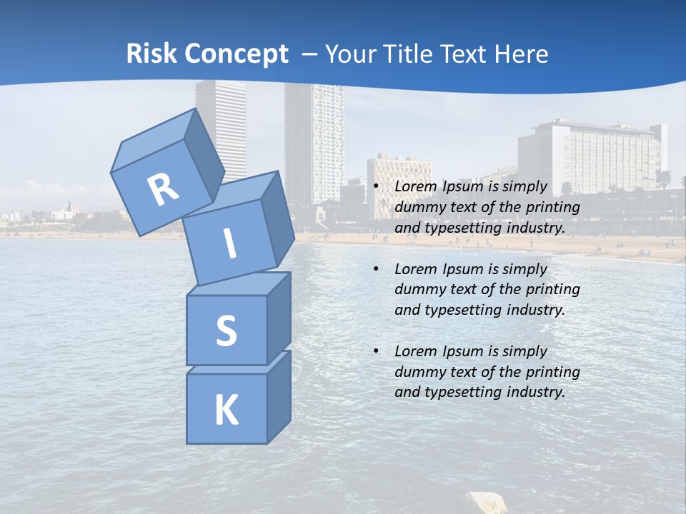 Rest Turquoise Cloud PowerPoint Template