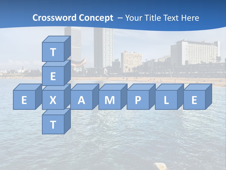 Rest Turquoise Cloud PowerPoint Template