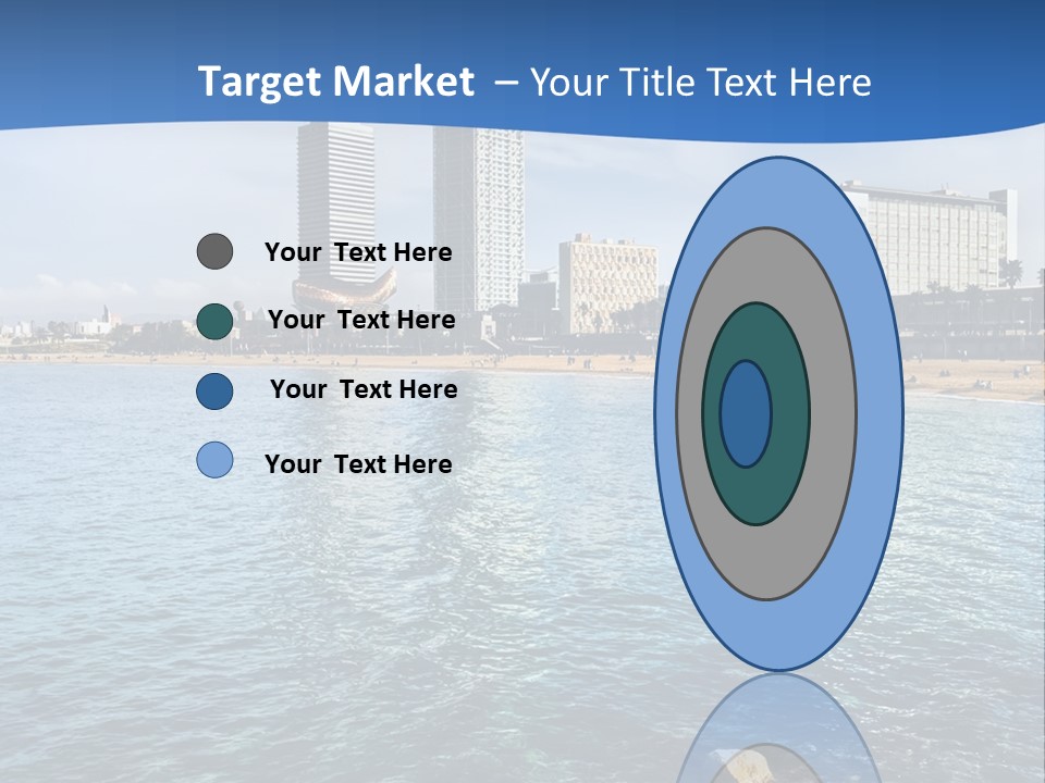 Rest Turquoise Cloud PowerPoint Template