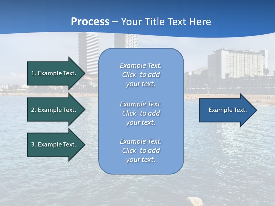Rest Turquoise Cloud PowerPoint Template
