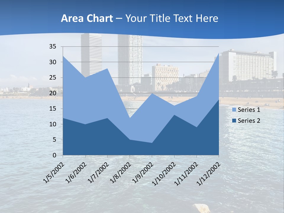 Rest Turquoise Cloud PowerPoint Template