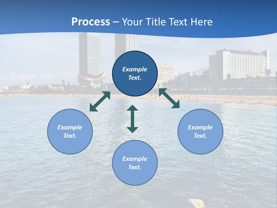 Rest Turquoise Cloud PowerPoint Template