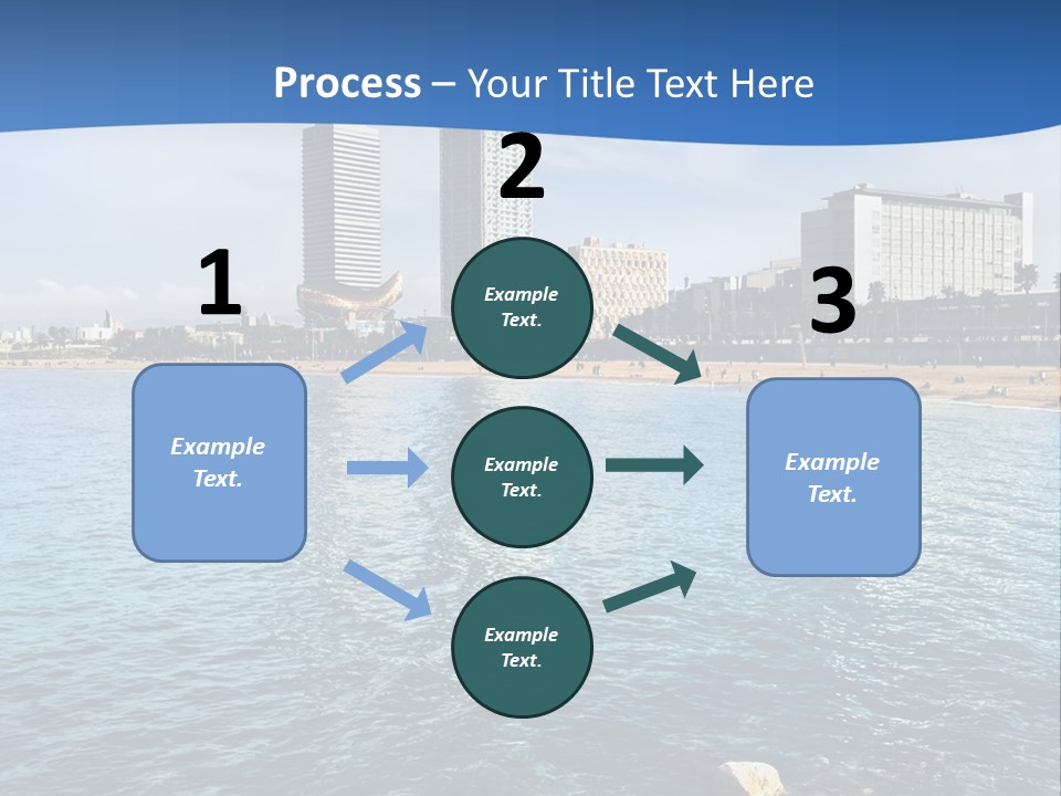 Rest Turquoise Cloud PowerPoint Template