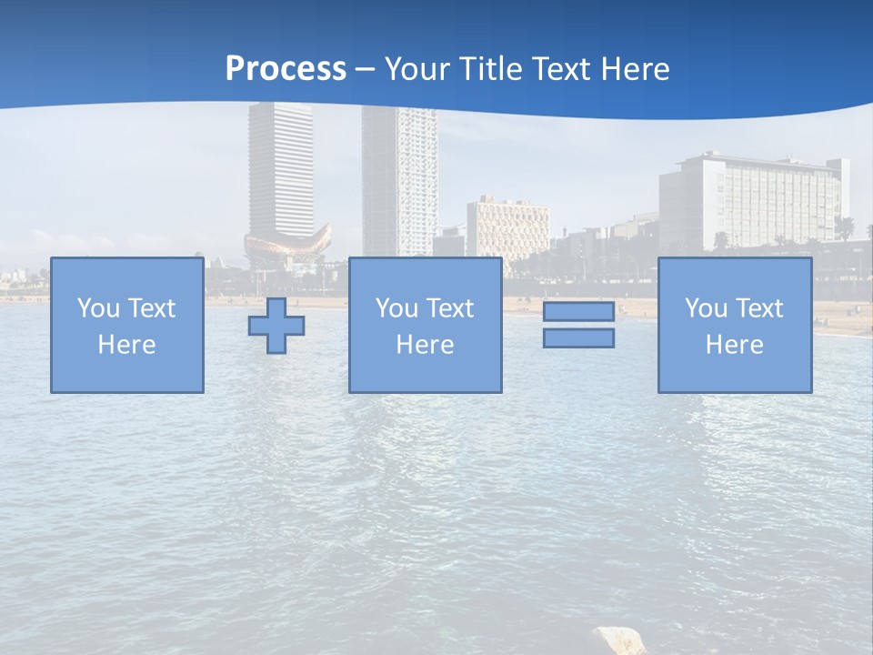 Rest Turquoise Cloud PowerPoint Template