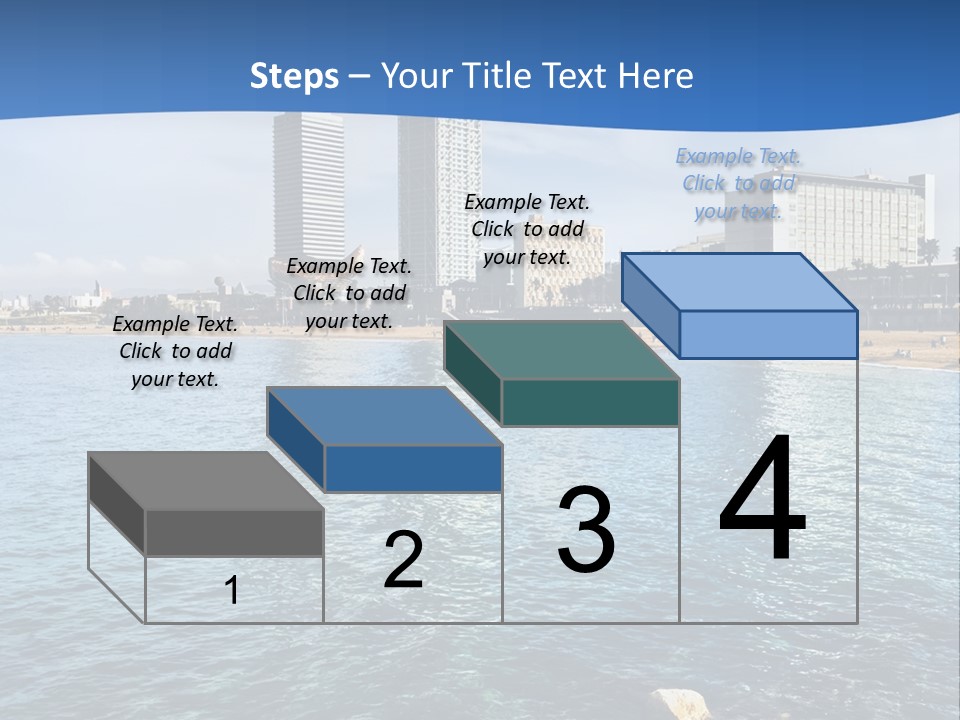 Rest Turquoise Cloud PowerPoint Template