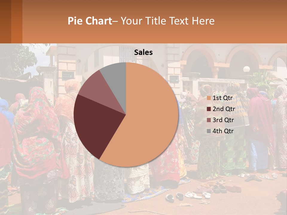 Girl Cloud Black PowerPoint Template