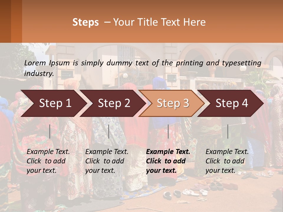 Girl Cloud Black PowerPoint Template
