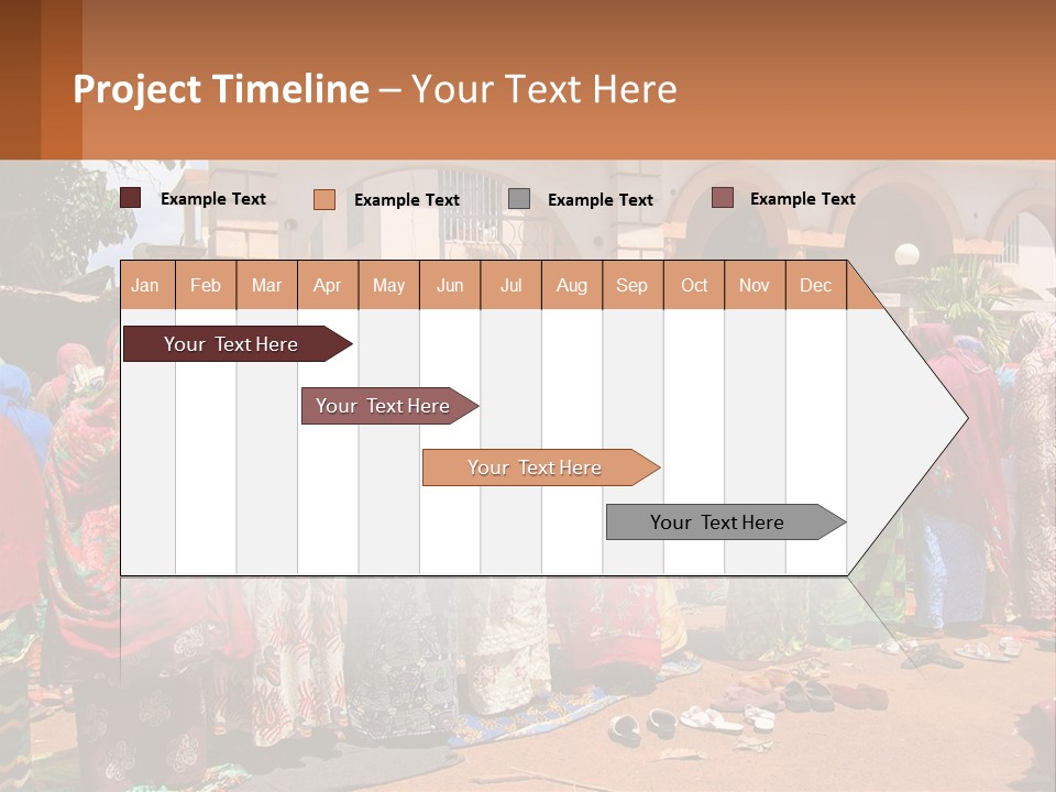 Girl Cloud Black PowerPoint Template