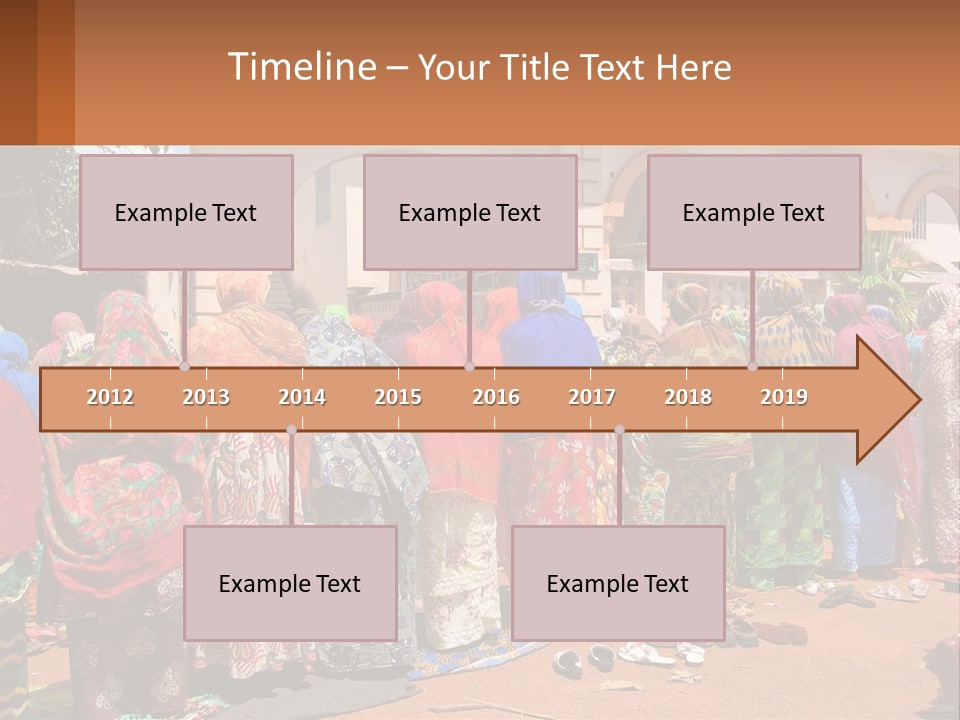 Girl Cloud Black PowerPoint Template