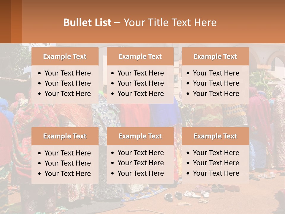 Girl Cloud Black PowerPoint Template