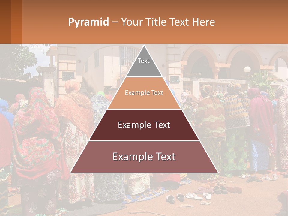 Girl Cloud Black PowerPoint Template