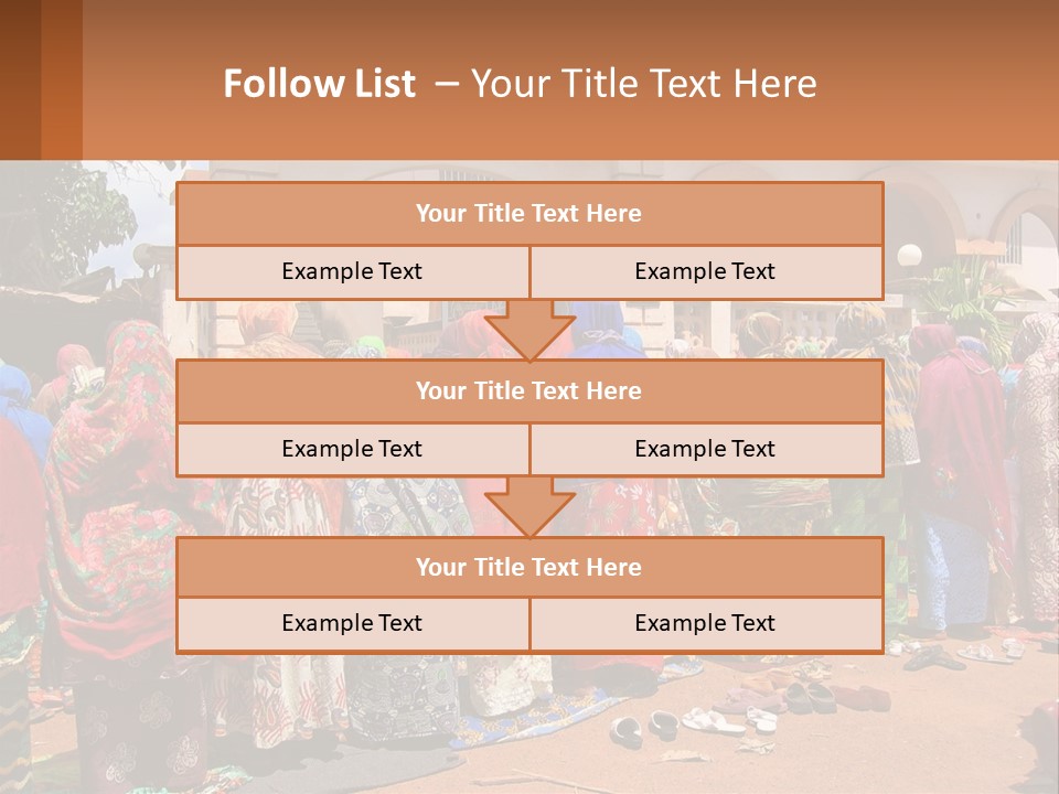 Girl Cloud Black PowerPoint Template