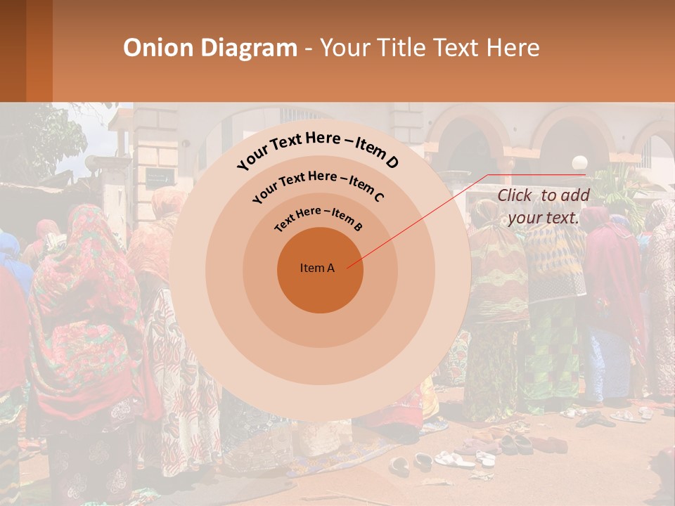 Girl Cloud Black PowerPoint Template