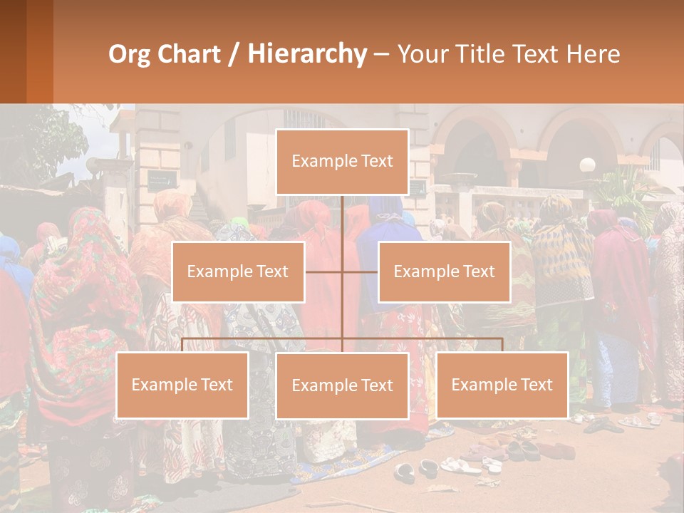 Girl Cloud Black PowerPoint Template