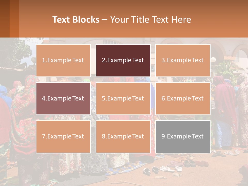 Girl Cloud Black PowerPoint Template