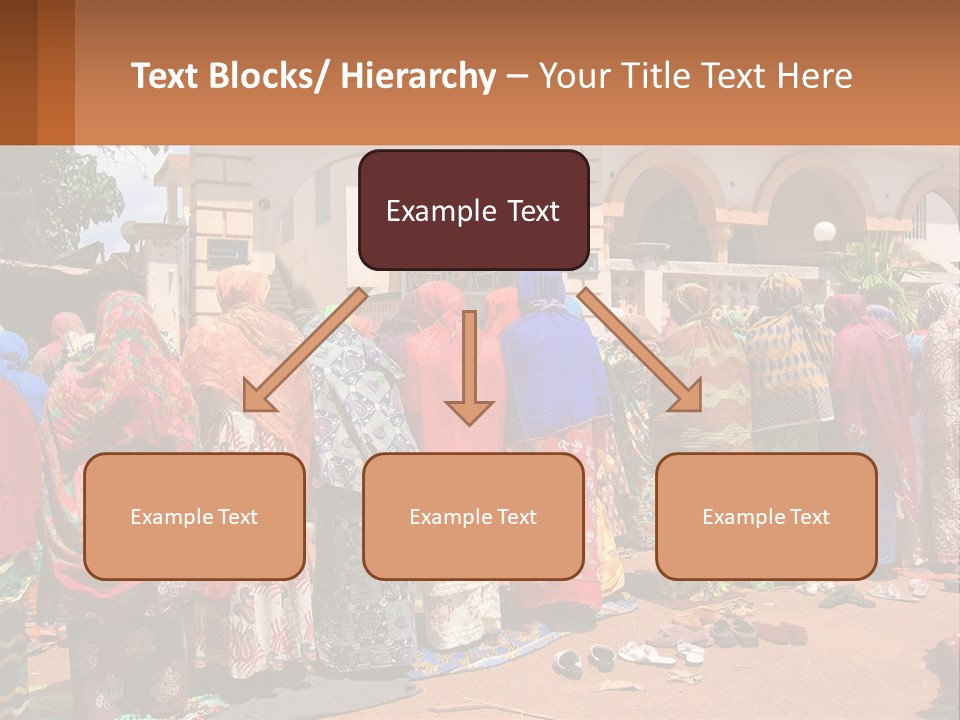 Girl Cloud Black PowerPoint Template