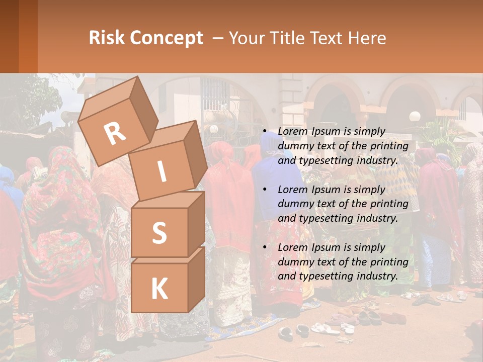 Girl Cloud Black PowerPoint Template