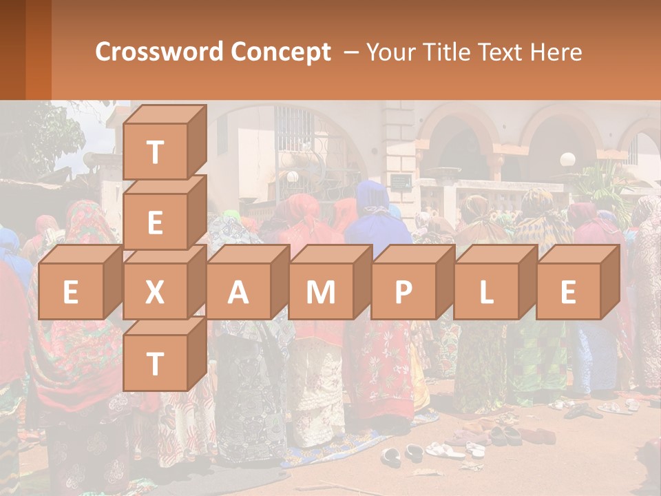 Girl Cloud Black PowerPoint Template