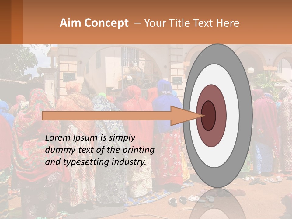 Girl Cloud Black PowerPoint Template