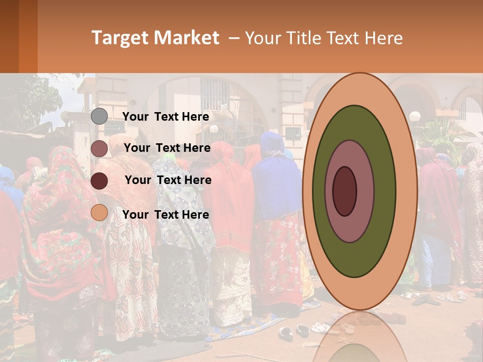 Girl Cloud Black PowerPoint Template