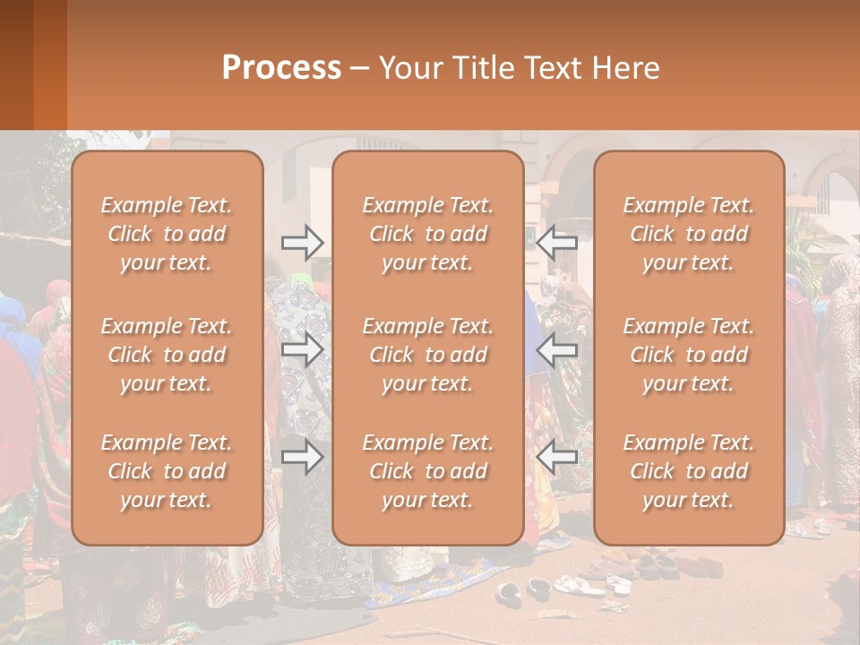 Girl Cloud Black PowerPoint Template