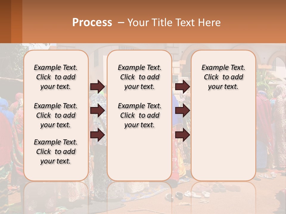 Girl Cloud Black PowerPoint Template
